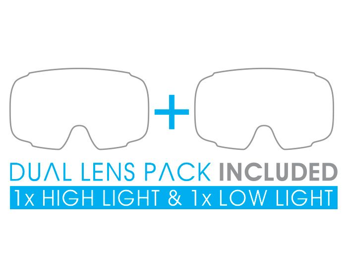 carve boss dual lens logo